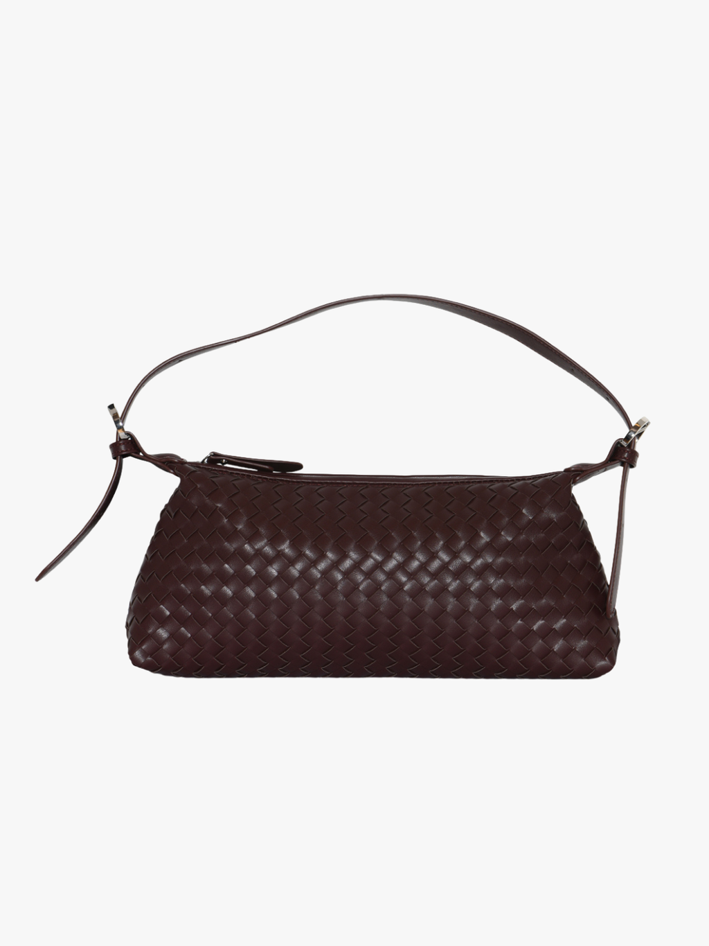 Charlotte Baguette Bag - Dark Brown