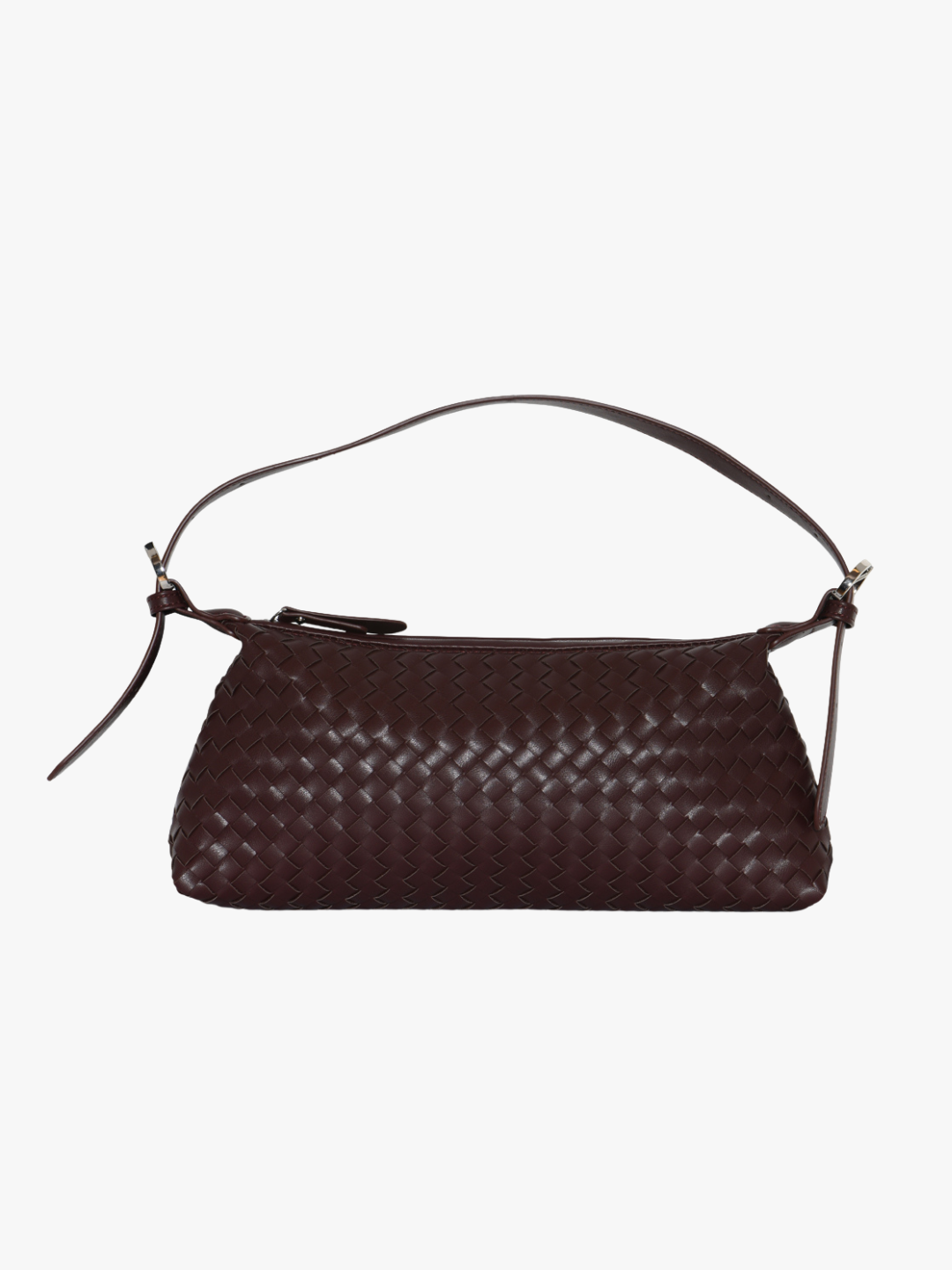 Charlotte Baguette Bag - Dark Brown
